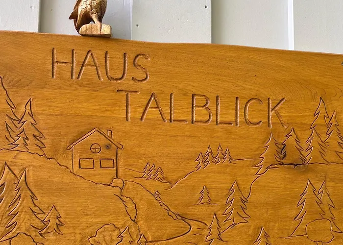 Talblick, Im Luftkurort Finsterbergen Tatil Evi Friedrichroda